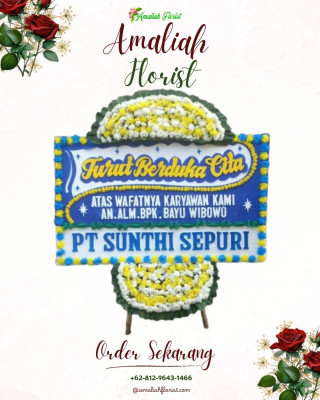 Papan Bunga Duka di Sarapat