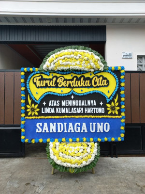 Papan Bunga Duka di Sarapat